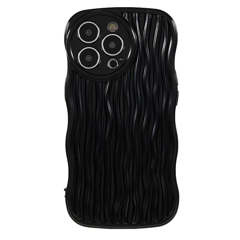 Soft TPU Case for iPhone 13 Pro Max Wavy Edge Protective Phone Cover Soft TPU Case for iPhone 13 Pro Max Wavy Edge Protective Phone Cover